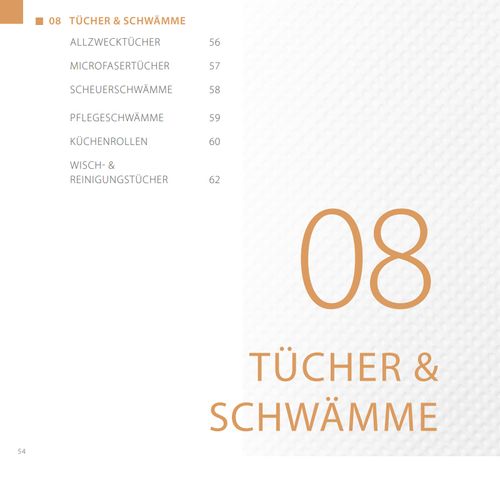 Tücher und Schwämme